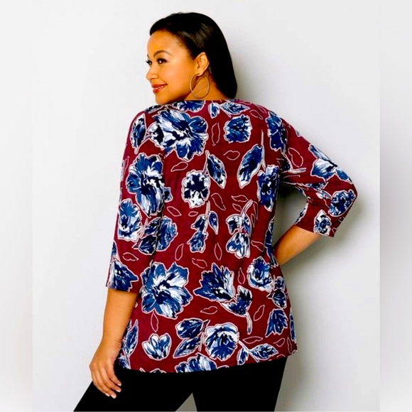 NWT Women’s Avenue Blouse Size 22/24 Top - Picture 2 of 4